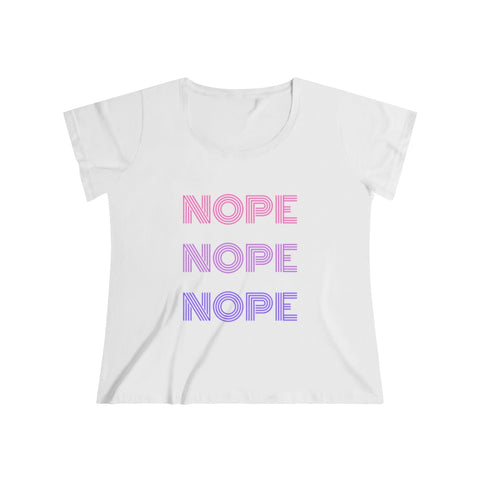 NOPE Plus Size Tee