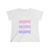 NOPE Plus Size Tee