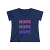 NOPE Plus Size Tee