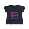NOPE Plus Size Tee