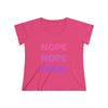 NOPE Plus Size Tee
