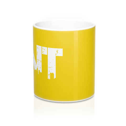 UNT Mugs Pissed Off Yellow