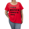 LOUD Plus Size Tee