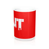 UNT Mugs Blood Red