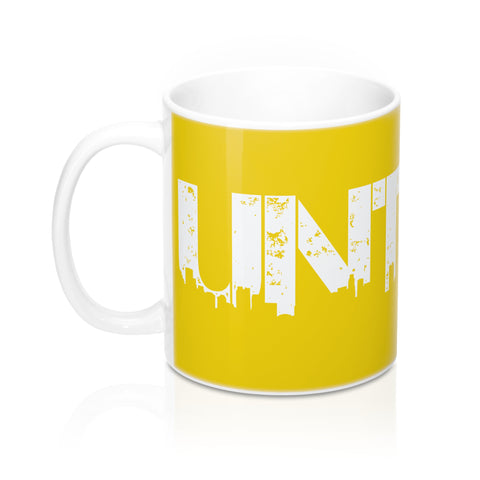 UNT Mugs Pissed Off Yellow