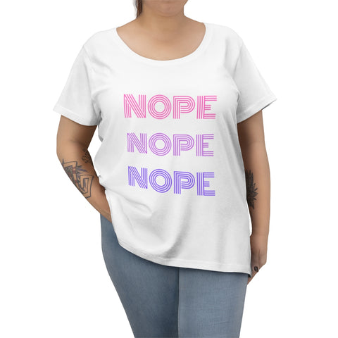 NOPE Plus Size Tee